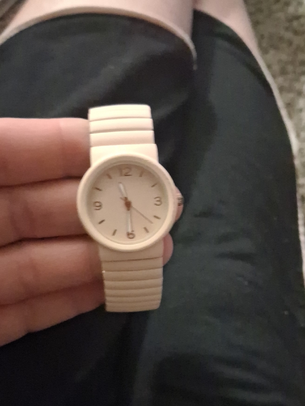 Minimalist Blush Pink Women's Watch